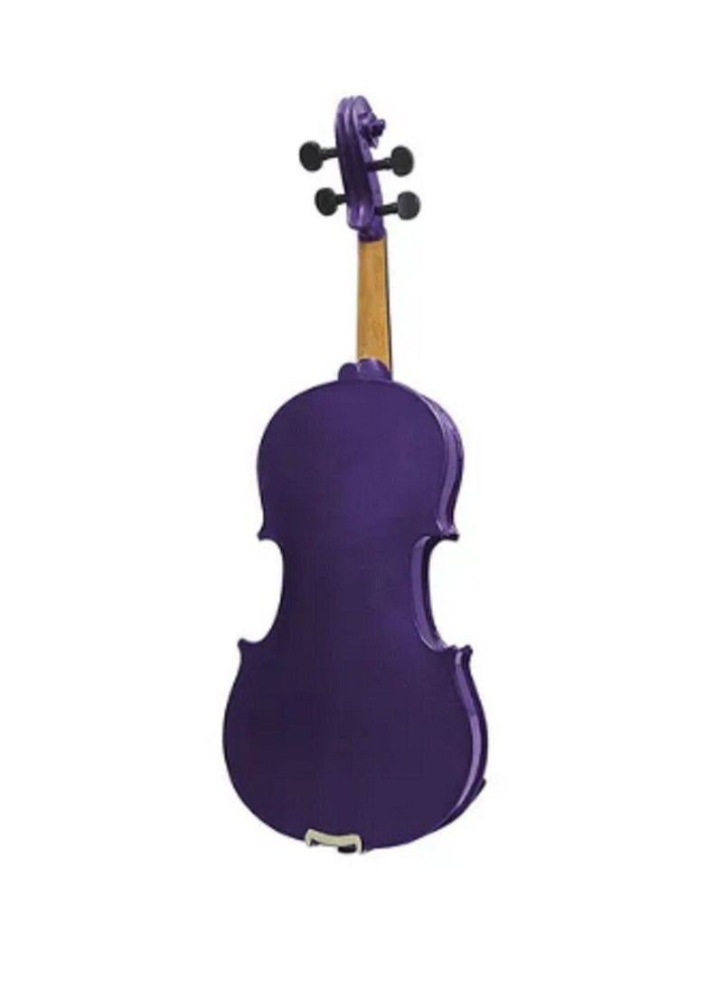 Basswood 4/4 Violin With Carrying Case And Rosin - Image 3