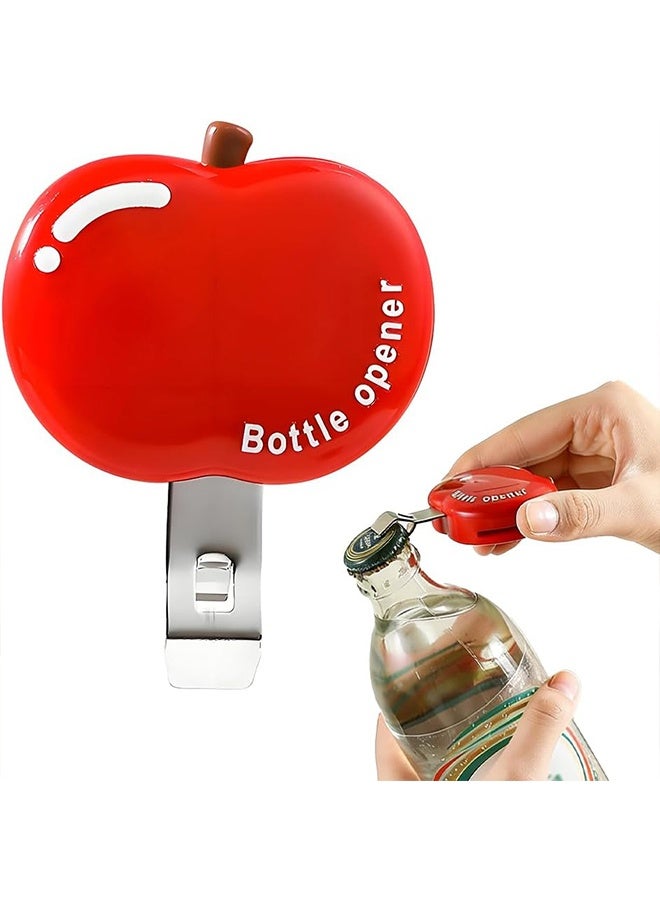 2026 New Magnetic Bottle Opener for Soda, Beer, Portable Sealer for Snack, Cute Fridge Home Bar - Image 1