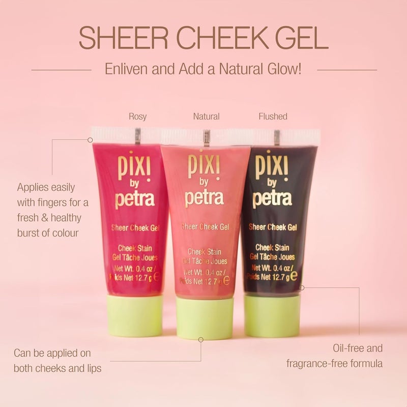 Pixi Sheer Cheek Gel in Flushed - Image 3