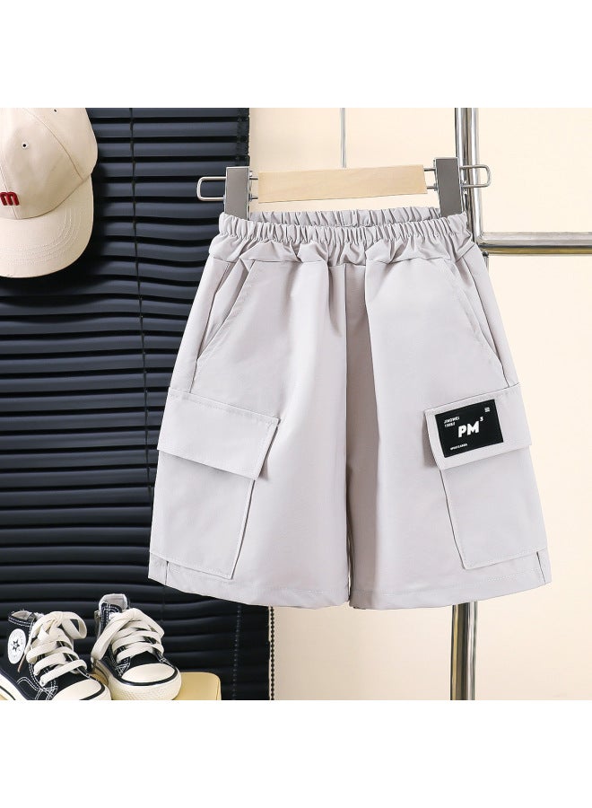 Children's Pants Summer New Casual Pants  Boys Overalls Loose Pants Thin Pants
