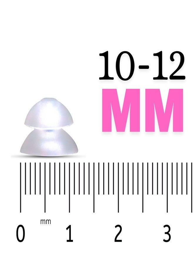 أف سي أس مجموعة وصلات FCS المريحة، عبوة من قطعتين من قبة أجهزة السمع 10/12 مم قبة مزدوجة مع محول وأنبوب لجهاز السمع Signia Fun P BTE. - Image 2