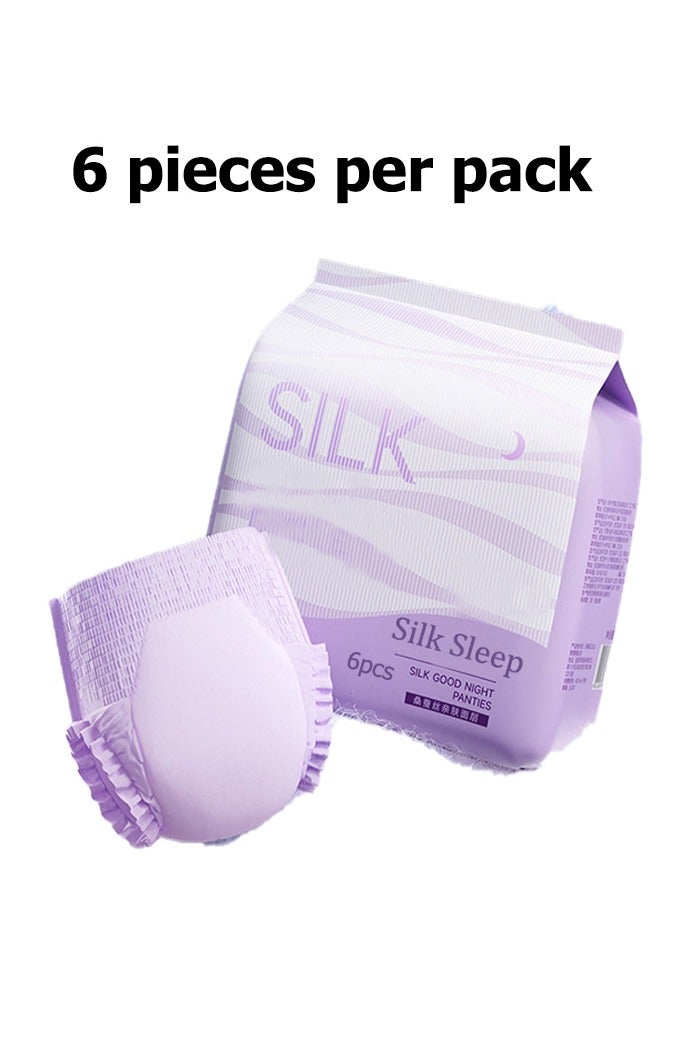 Generic Disposable Period Panties for Women Leak Proof, Period Panty for heavy blood flow, 360° Protection, Overnight Comfort, Rash & Toxin Free, Seamless Fit, Medium to Large size - 6 Panties -Suitable for hip circumference 90-115cm  - Image 1