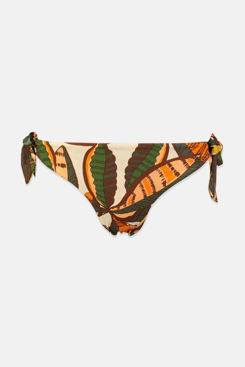 women'secret Women Printed Bikini Bottom, Multicolor - Image 1
