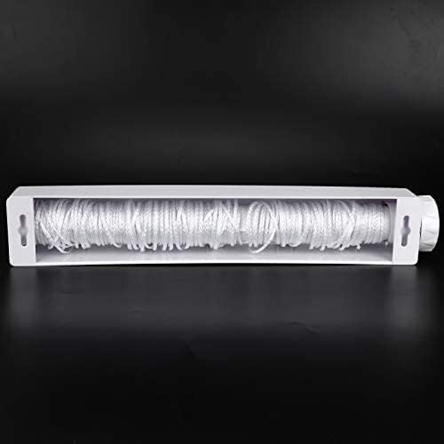 RHYDON Cloth Drying Stand Rope Hanger Clothesline 4 Lines Dryer Clothes Plastic Telescopic Retractable Modern Clothesline Indoor Outdoor Wall Mounted Clothes Dryer Line Drying Rope Hanger - Image 4
