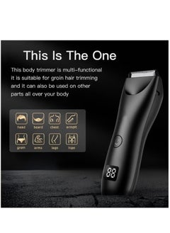 PRIMO PLUS Body Trimmer for Men, Groin and Body Grooming, Electric Ball Trimmer Pubic Trimmer Showerproof Wet/Dry Body Shaver Groomer for Sensitive Areas  - Image 2