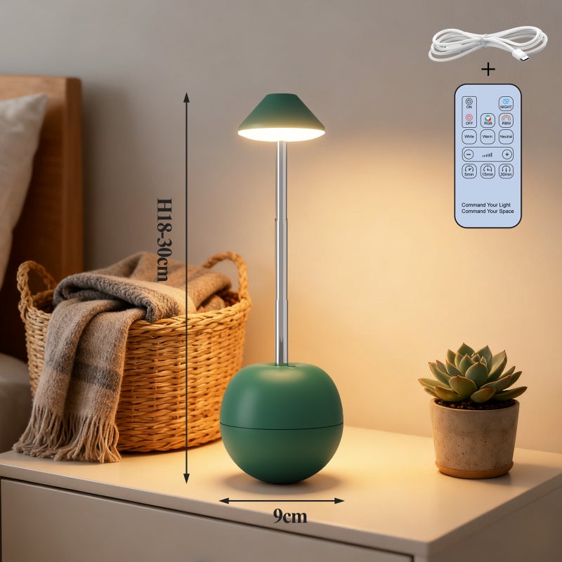 Best-Selling LED Night Light - Creative Decorative Desk Lamp with Remote Control for Bedroom and Bedside