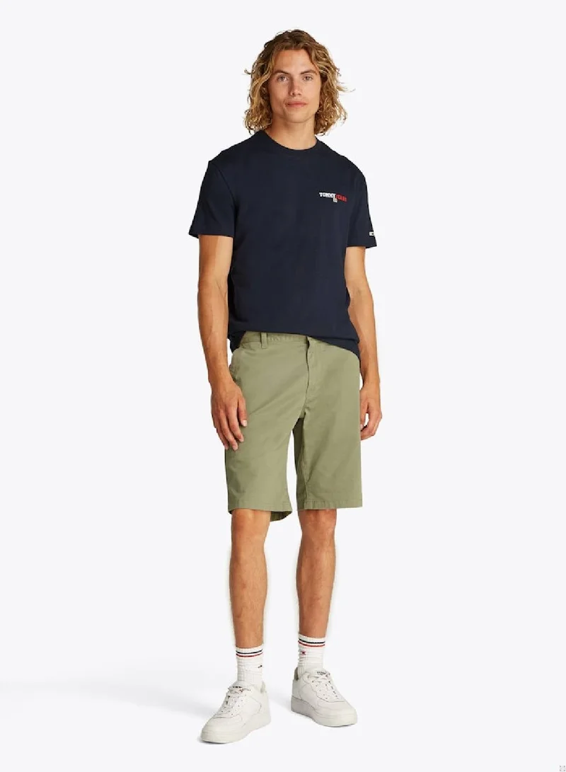 Tommy Jeans Dark Night Navy Regular Fit Dna Graphic T-Shirt for Men | Best Price UAE