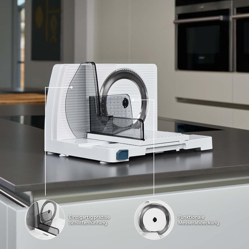 Ritter markant 7 Folding Electric All-purpose and Bread Slicer with Knife Protection - Image 5