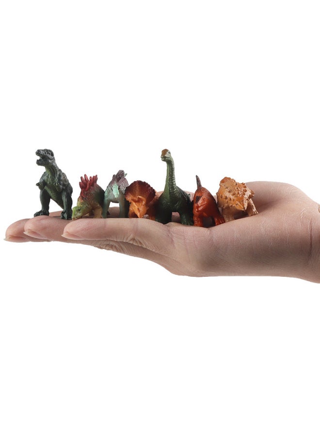 Generic - Cognitive Simulation Mini Dinosaur Set Model Pterosaur Stegosaurus Triceratops Spinosaurus Diplodocus Tyrannosaurus Rex-Color:Zz Deep Sea Fish 6 Styles Set + Jct [py] Mini Dolphin 6 Styles - Image 1