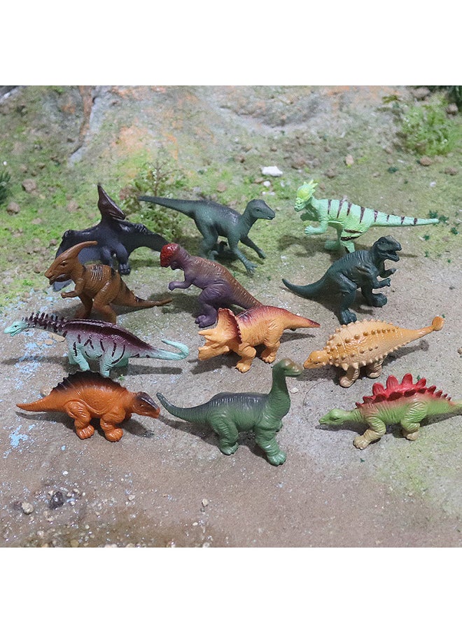 Generic - Cognitive Simulation Mini Dinosaur Set Model Pterosaur Stegosaurus Triceratops Spinosaurus Diplodocus Tyrannosaurus Rex-Color:Zz Deep Sea Fish 6 Styles Set + Jct [py] Mini Dolphin 6 Styles - Image 1