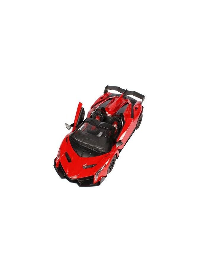 Toy Box 1:14 Remote Control Sports Car Models Charging Control Pedal Steering Wheel Gravity Induction Drift RC Children's  - Image 2