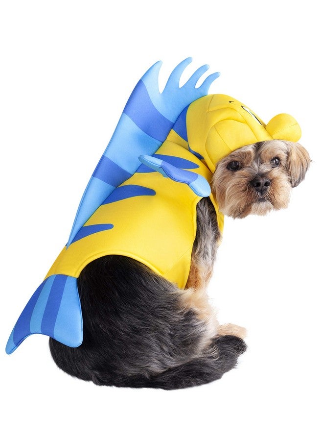 Rubies Disney Little Mermaid Flounder Pet Costume, As Shown, Medium for Themed Parties and Halloween - Image 2