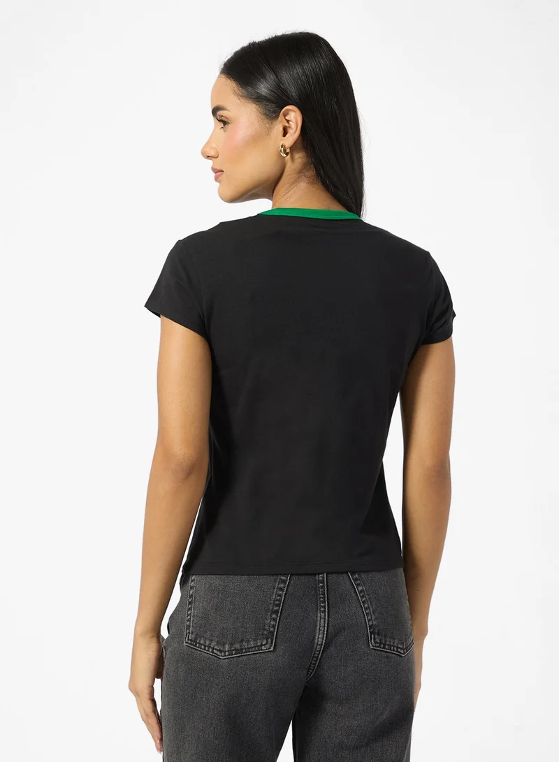 Calvin Klein Jeans Graphic Crew Neck T-shirt