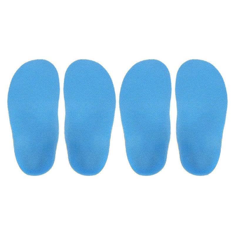 Orthotic Shoe Insoles 2 Pairs Arch Support Flat Foot Correction Heel Cushion for Boys - Image 2