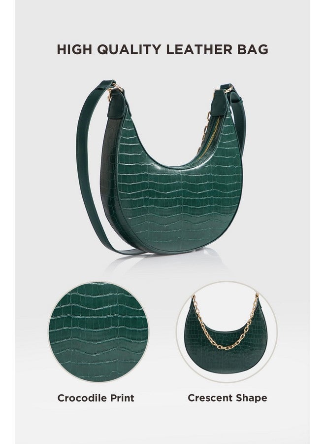 كوكو لاند حقيبة كروس بودي من كوكولاند للنساء - حقيبة كتف جلدية بمحفظة تحت الإبط مع حزام قابل للتعديل للاستخدام اليومي للنساء - Image 1