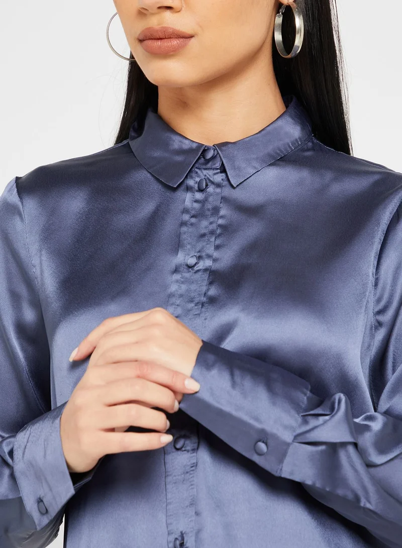 VERO MODA Longline Shirt