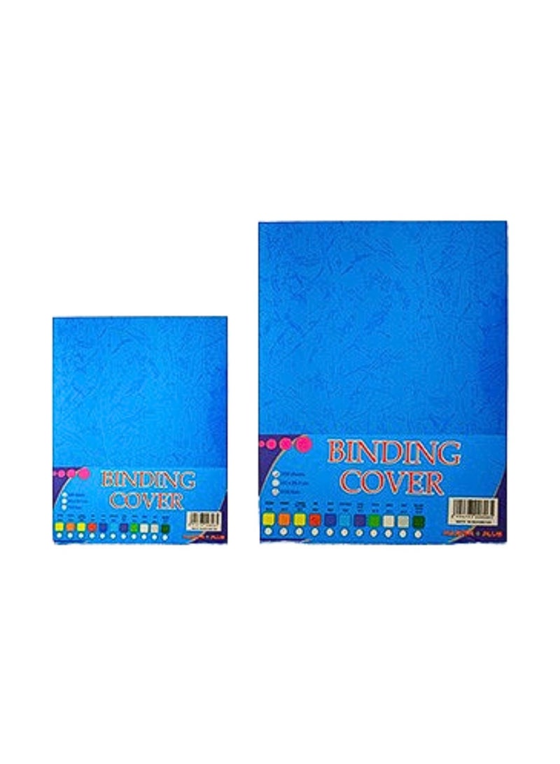 MASTER PLUS A4 Embossed Binding Sheet 230GSM Set, Pack Of 100 - Image 1