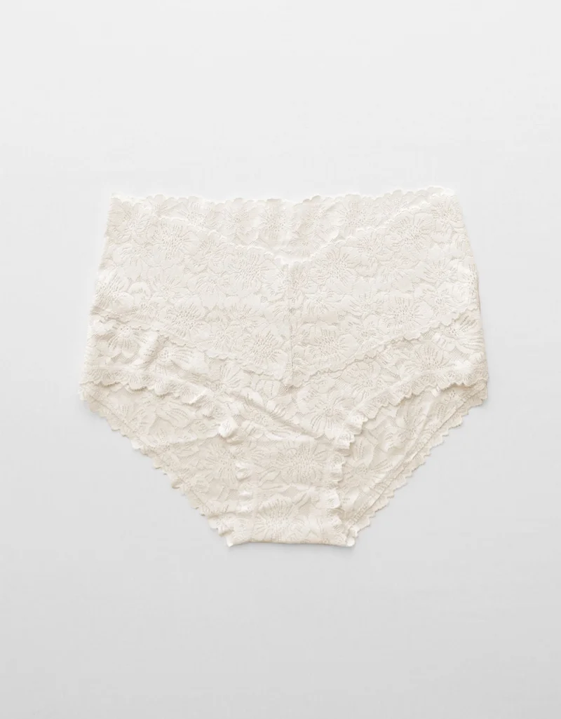 آري من امريكان ايجل سروال بقصّة بوي روزي بويبريف بحواف من الدانتيل بتغطية جريئة من الخلف