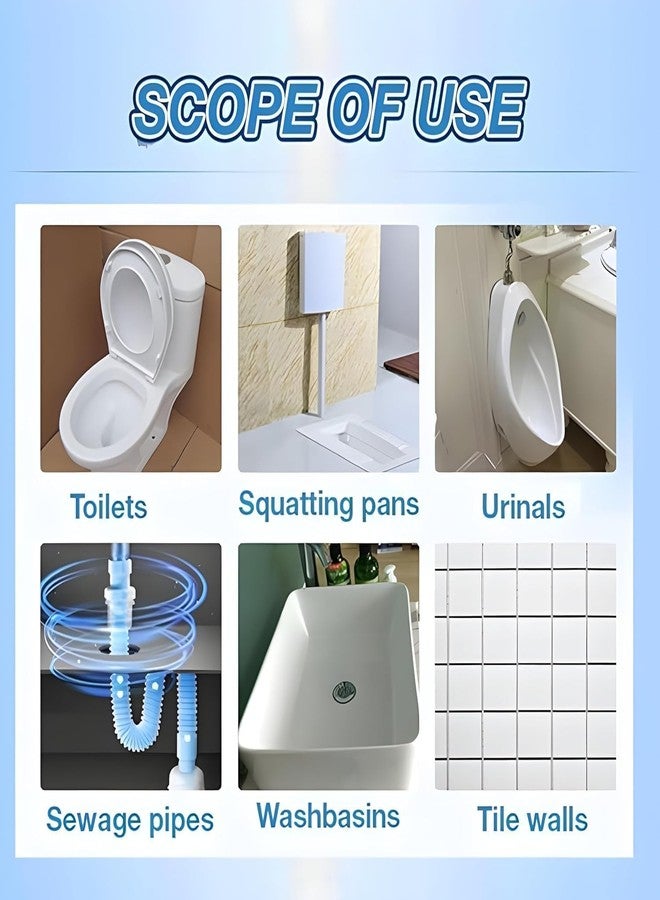 RENARSH Oxygen-Boosted Toilet Cleaning Powder with Advanced Stain-Lifting Formula, Effortlessly Removes Tough Toilet Stains and Dirt from Toilet - 250g - Image 5