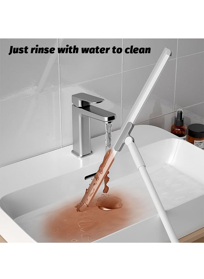 Beauenty Floor Squeegee, Floor Squeegee Household Magic Broom, Hair Squeegee, Rubber Blade, Tile Shower Floor Squeegee for Bathroom - Image 5