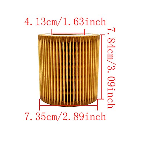 Ibetter Metal-Free HU816 Oil Filter and Wrench Kit for BMW - 86.4mm, 16 Flutes, Oil Filter Housing Cap Removal Tool - Image 2