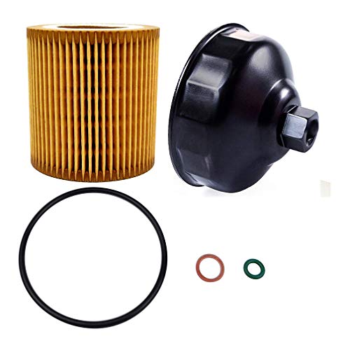 Ibetter Metal-Free HU816 Oil Filter and Wrench Kit for BMW - 86.4mm, 16 Flutes, Oil Filter Housing Cap Removal Tool - Image 1