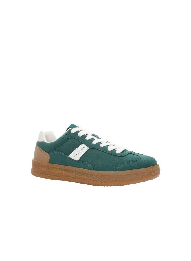 Lumberjack Fofana Men’s Green Casual Sneakers – Stylish Lace-Up Fashion Shoes for Men with Gum Rubber Sole, Comfortable Everyday Sneakers - Image 2