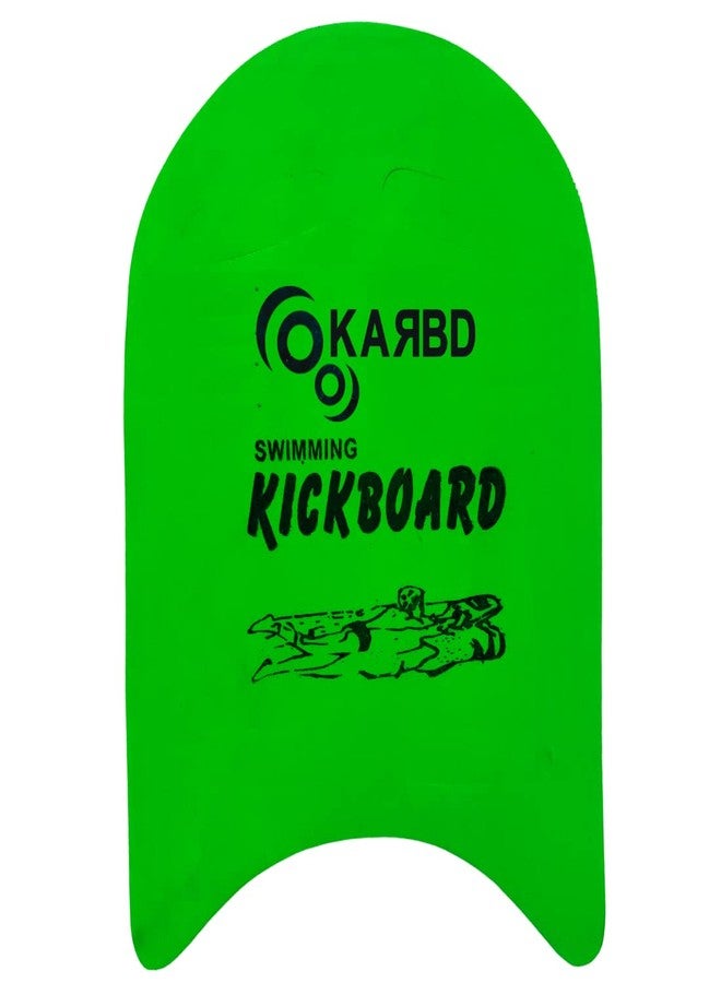 KARBD 4 Cut Swimming Kickboard Floating Board for Swimming Training Aid Exercise Equipment Pool Swim Safe Trainer Lessons Kickboards for Adults Children with 4 Holes Dual Color (Medium, Green Blue) - Image 4