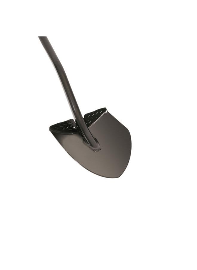 Fiskars - Long-Handled Digging Shovel with Extra-Large Foot Platform Black and Orange 57.5 Inch - Image 1