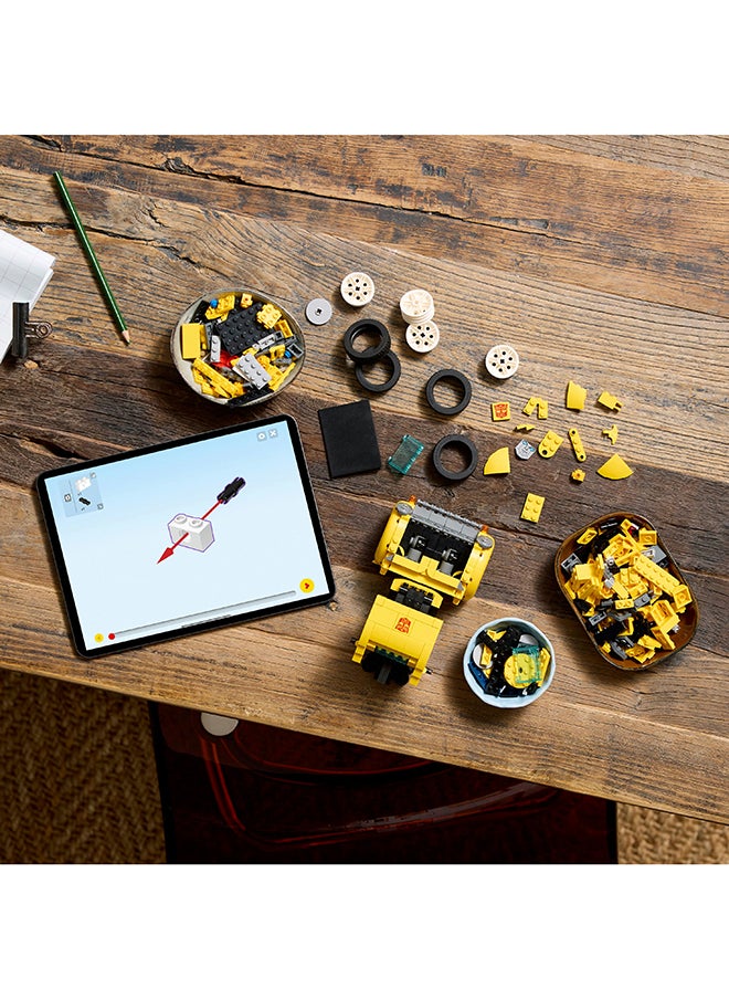 LEGO - مجموعة بناء شخصية أكشن بيليبي من أيقونات ترانسفورمرز، نموذج روبوت قابل للجمع للبالغين للبناء، يتحول إلى وضعية المركبة، هدايا للرجال، النساء، له، لها ومعجبي الخيال العلمي (950 قطعة) 10338 - Image 1