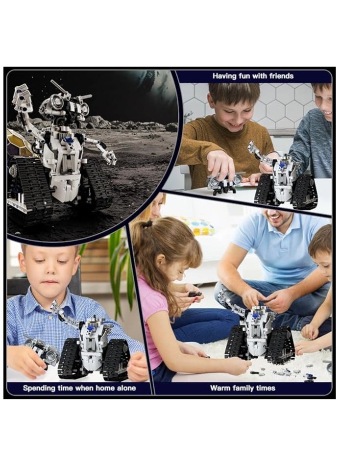 mould king 3-in-1 Robot Building Block Set, STEM Project robots, Remote control and APP control ideas, Planet Robot building models, gifts for boys and girls, ages 8 + (606+PCS) mould king 15046  - Image 3