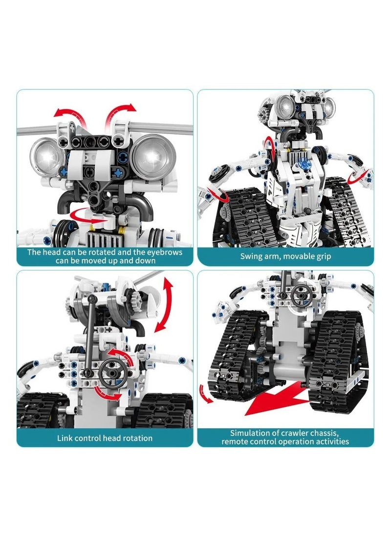 mould king 3-in-1 Robot Building Block Set, STEM Project robots, Remote control and APP control ideas, Planet Robot building models, gifts for boys and girls, ages 8 + (606+PCS) mould king 15046  - Image 4