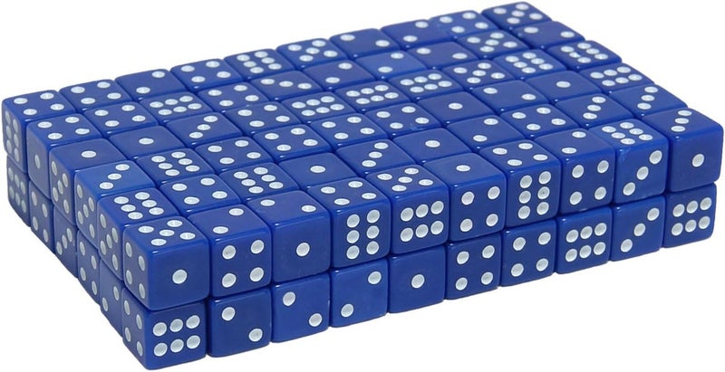 WE Games Square Cornered Dice - 100 Pack – wood-expressions - Image 2