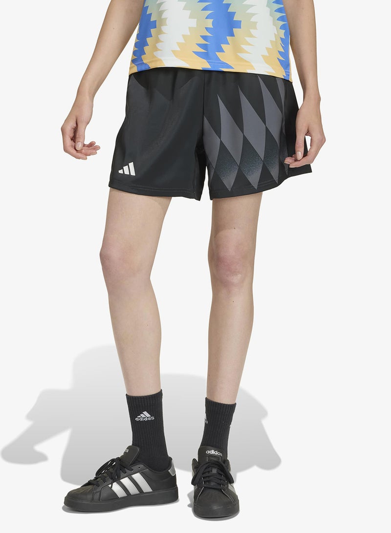 Adidas House Of Tiro X Common Goal Satin Shorts - Image 1