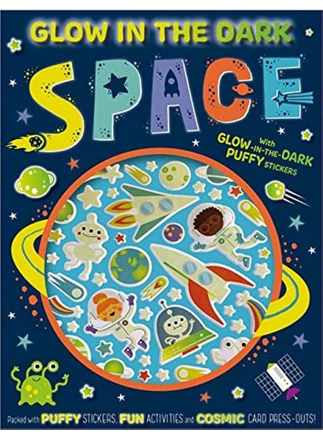 Make Believe Ideas Glow In The Dark Puffy Stickers: Space - Image 1