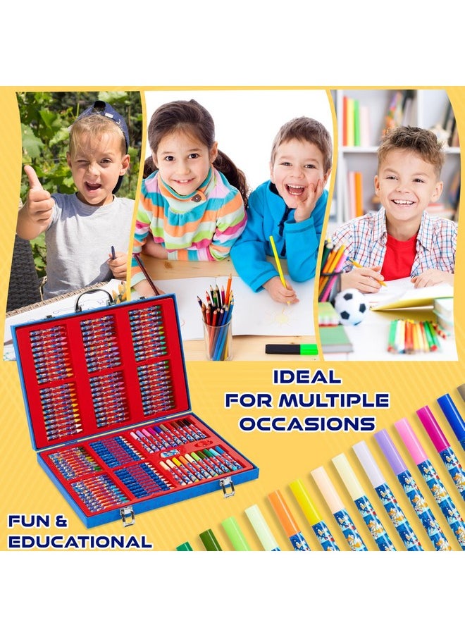 Sonic The Hedgehog Art Set For Kids With 137 Pcs, Art Supplies - Gifts For Boys  - Image 5