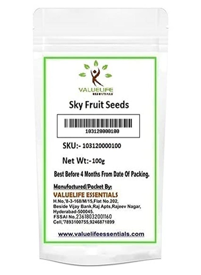 Value Life Essentials Valuelife Sky Fruit (Kadwa Badam/Sugar Badam) (100g) - Image 2