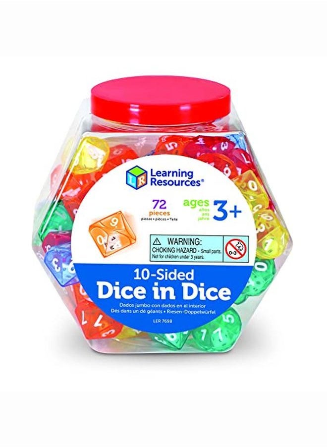 Learning Resources - 10Sided Dice In Dice Set - Image 1