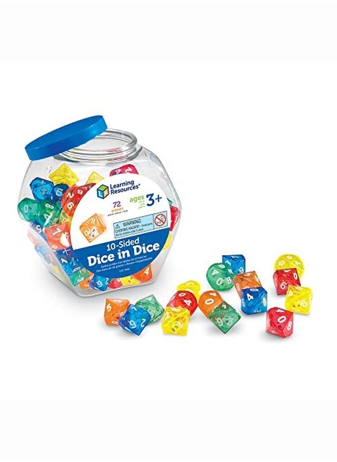 Learning Resources - 10Sided Dice In Dice Set - Image 1
