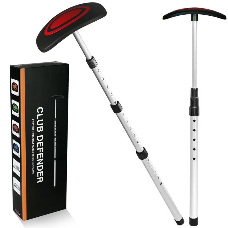 LOVACE Golf Travel Bag Support System, Golf Club Travel Protection Kit (Red) - Image 1
