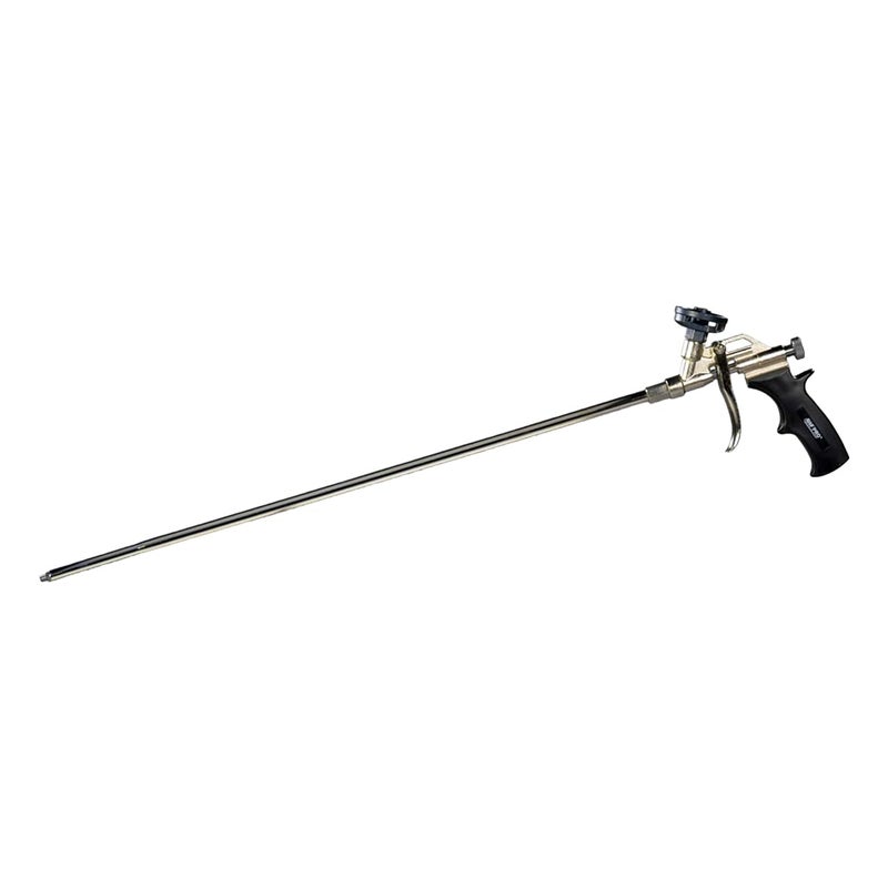 AWF PRO Spray Foam Gun, 2' Long Nozzle, PTFE Non Stick Basket, High Precision Foam Insulation Gun with One Hand Adjustment - Image 1