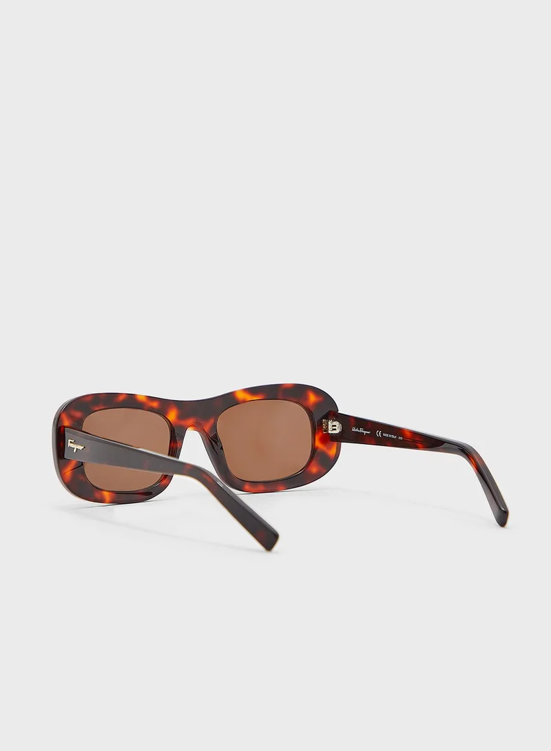 Salvatore Ferragamo SF1046S Oval Shape Sunglasses