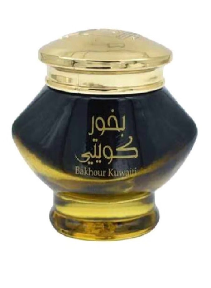 Almas Perfumes Incense Bakhour Kuwaiti - 40G of Authentic Arabic Wood Chip Bakhour Incense -Aroma Lasts All Day Long - Perfect for Prayer, Namaaz, Ceremony, Meditation 40grams