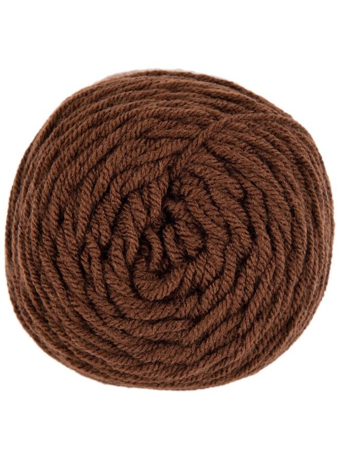 Hobby Lobby I Love This Yarn, 100% Acrylic, 160 Brown, Set of 2 - Image 3