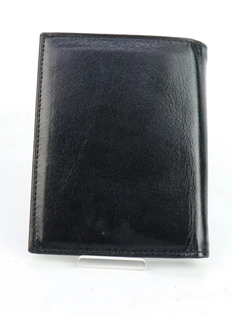Mkm Black Men's Leather Wallet