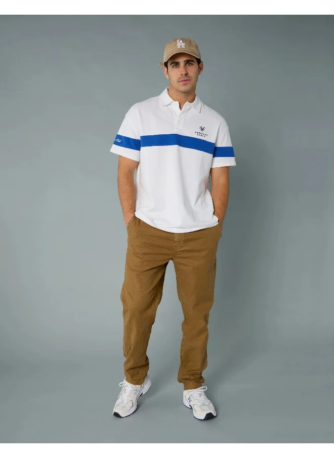 امريكان ايجل AE Flex Linen-Blend Pull-On Athletic Fit Easy Pant