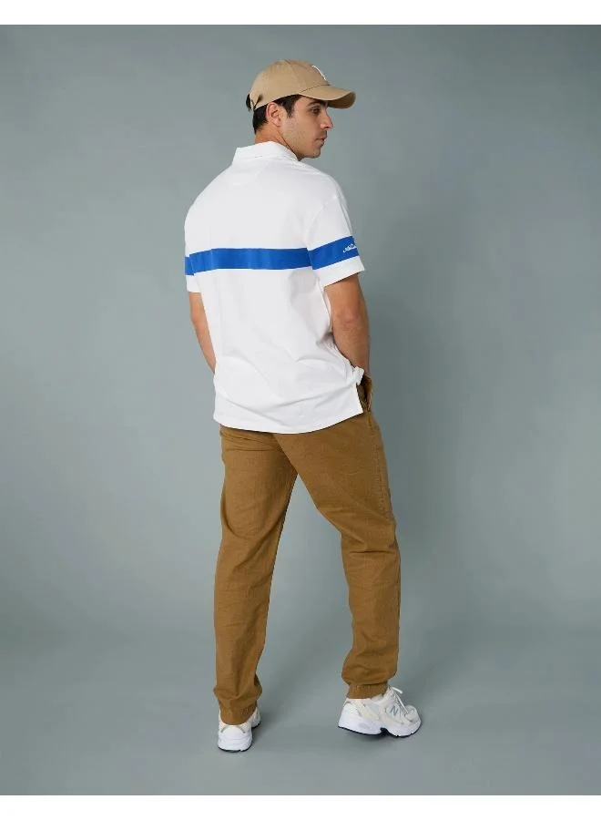 American Eagle AE Flex Linen-Blend Pull-On Athletic Fit Easy Pant
