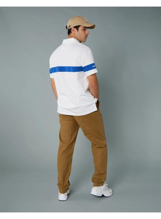 American Eagle AE Flex Linen-Blend Pull-On Athletic Fit Easy Pant  - Image 4
