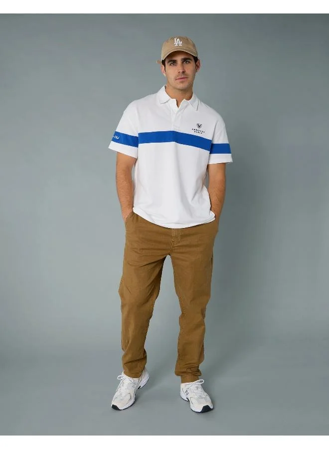 امريكان ايجل AE Flex Linen-Blend Pull-On Athletic Fit Easy Pant