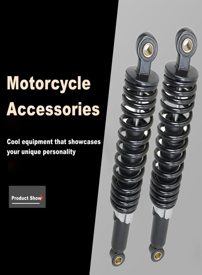 LABLT زوج واحد من ممتصات الصدمات الخلفية العالمية للدراجات النارية، مقاس 12.5 بوصة (320 مم)، بديل لدراجات ياماها، كاواساكي، وسوزوكي سبورتستر XL883 1200، دراجات الطرق الوعرة، مركبات ATV، وعربات الكارتينج، باللون الأسود. - Image 5